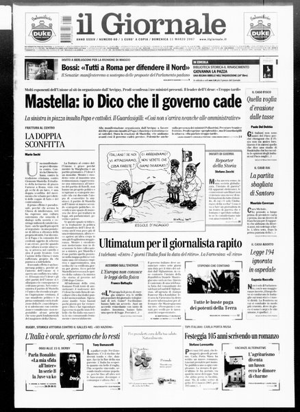 Il giornale : quotidiano del mattino